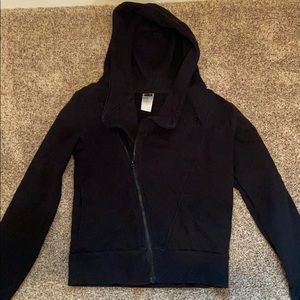 The North Face zip up hooded sweater